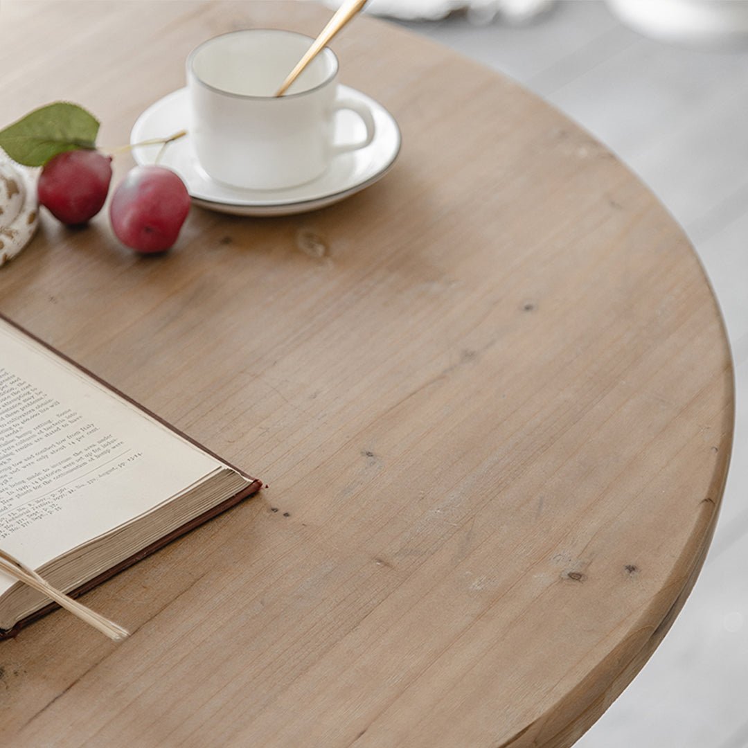 Leif Retro White Dining Table - Miola