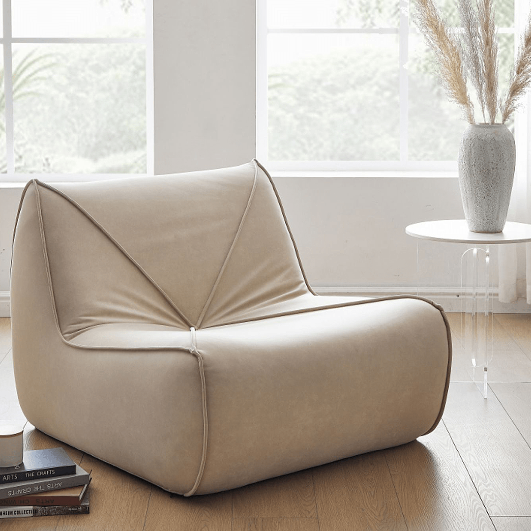 Asaro Lounge Chair For Living Room, Leathaire - Miola