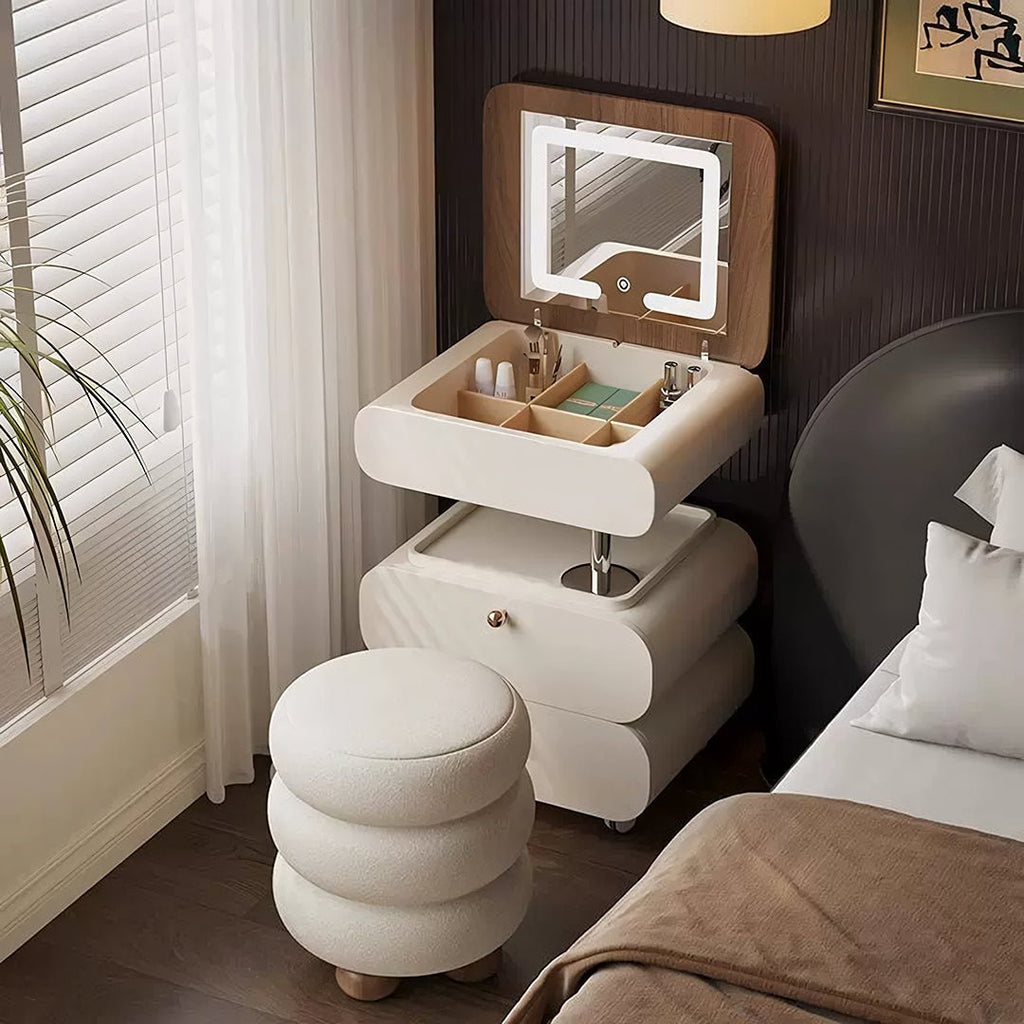 Collins Lift - Up Rotable Dressing Table, Bedside Table - Miola