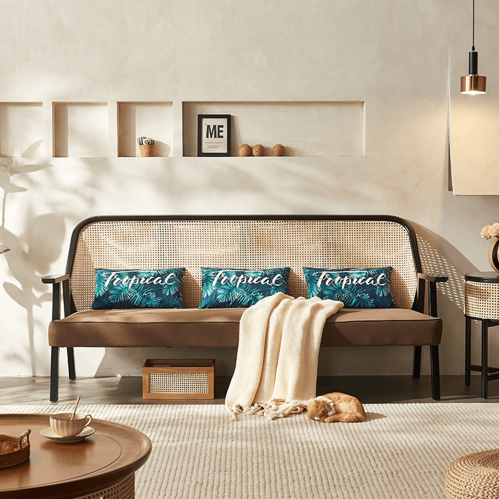 Morris Rattan Two Seater, Three Seater Sofa - Miola