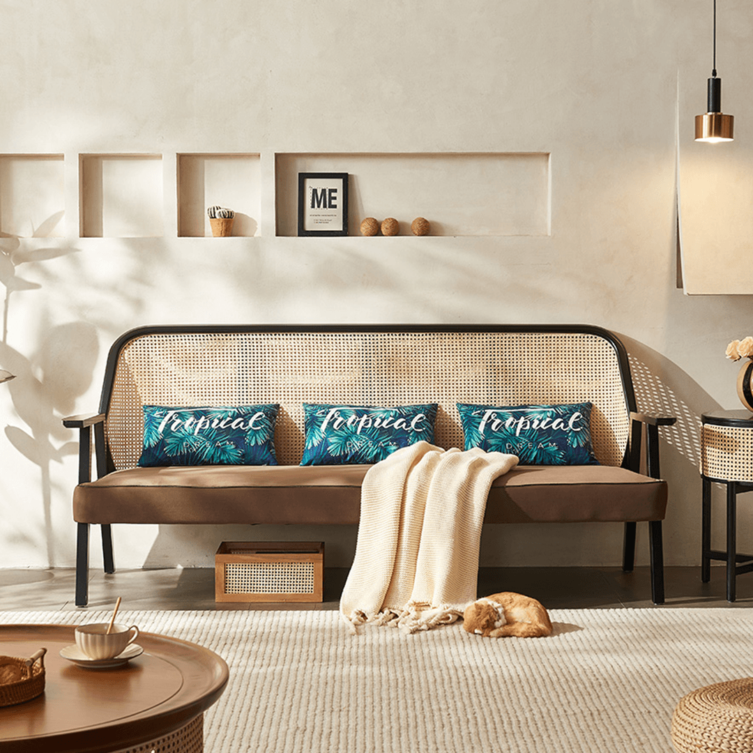 Morris Rattan Two Seater, Three Seater Sofa - Miola