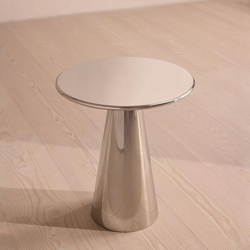 Abarca Side Table, Stainless Steel - Miola