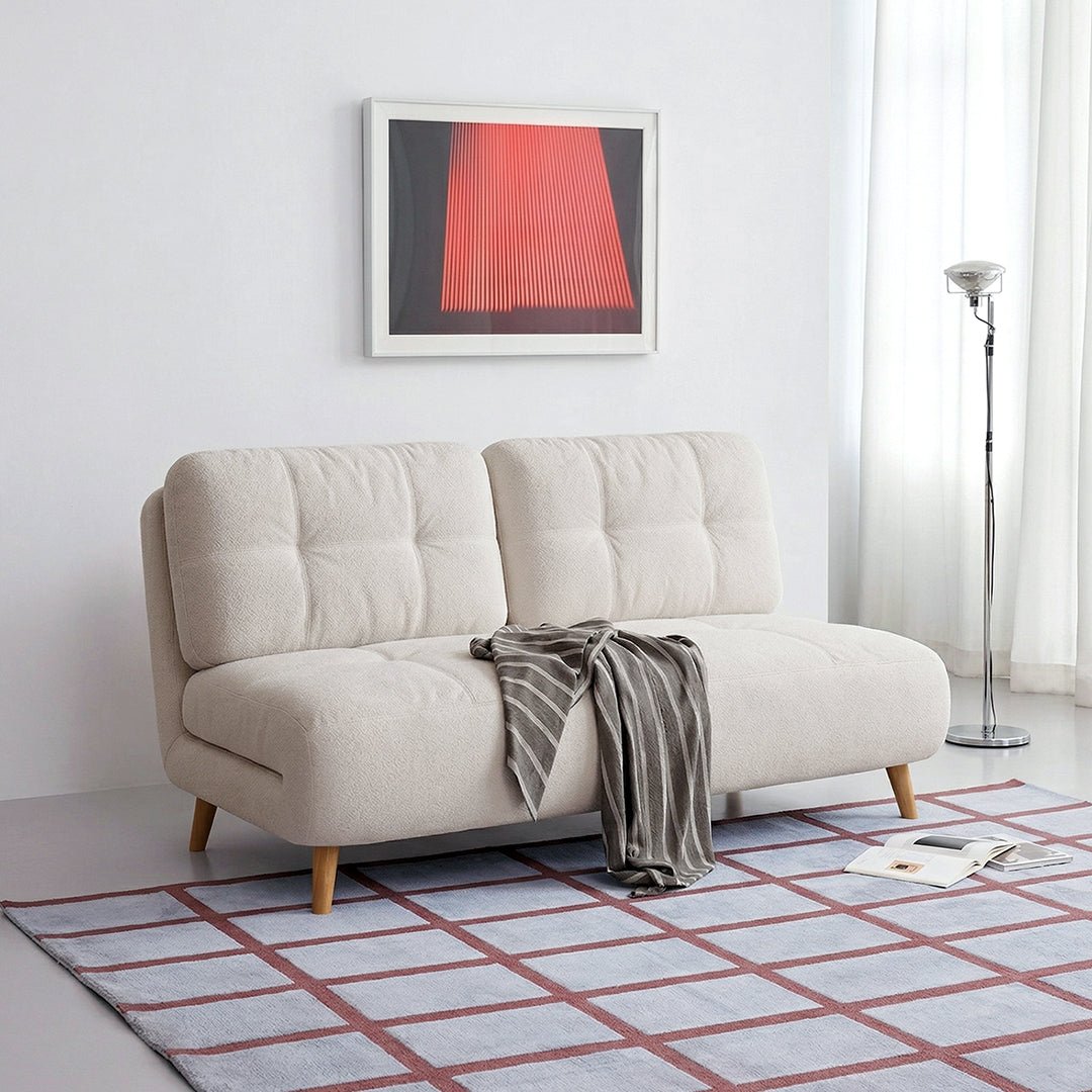 Evans Single Seater, Two Seater Sofa Bed, Velvet - Miola