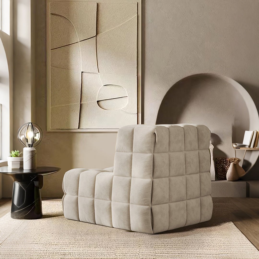 Arneson Single Seater Sofa, Armchair, Corduroy - Miola