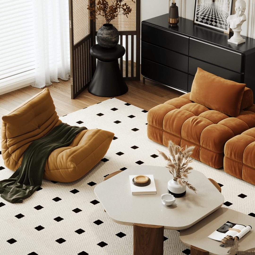 Paloma French Two Seater, Three Seater, Modular Sofa, Velvet - Miola