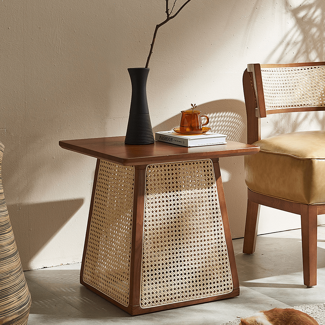Alexa Rattan Lounge Chair, Armchair - Miola