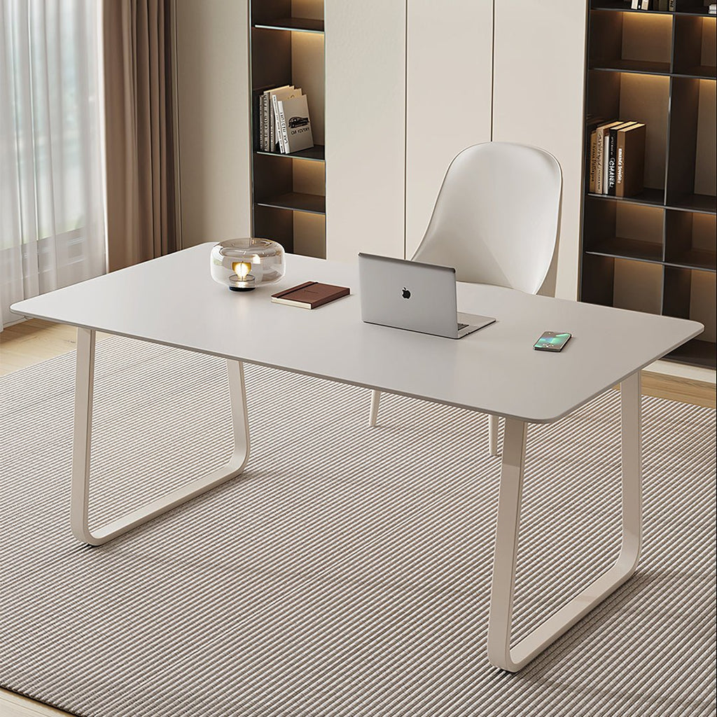 Kwame Office Desk With Office Chair, White - Miola