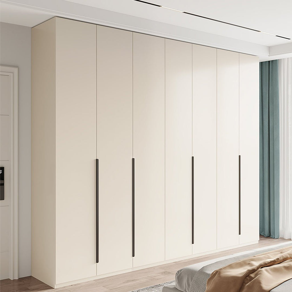 Petrov Wooden Wardrobe, Cream - Miola