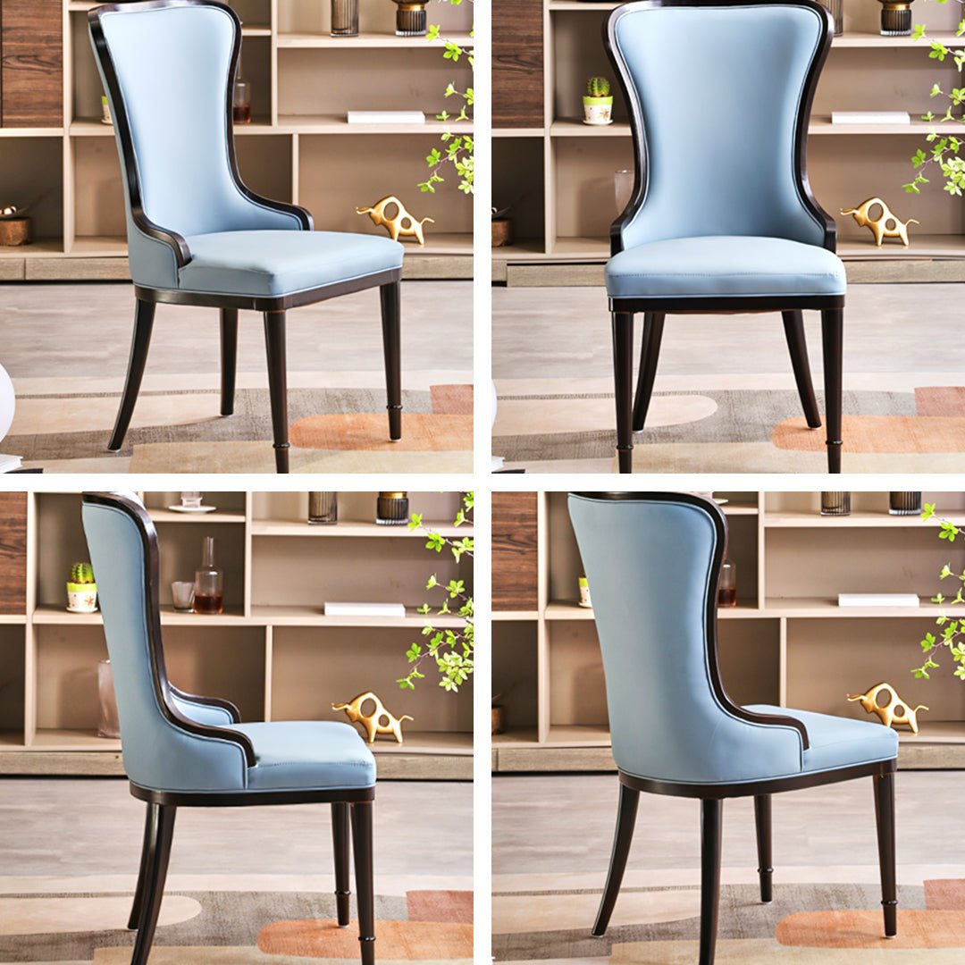 Inoue High Back Dining Chair, Leather - Miola