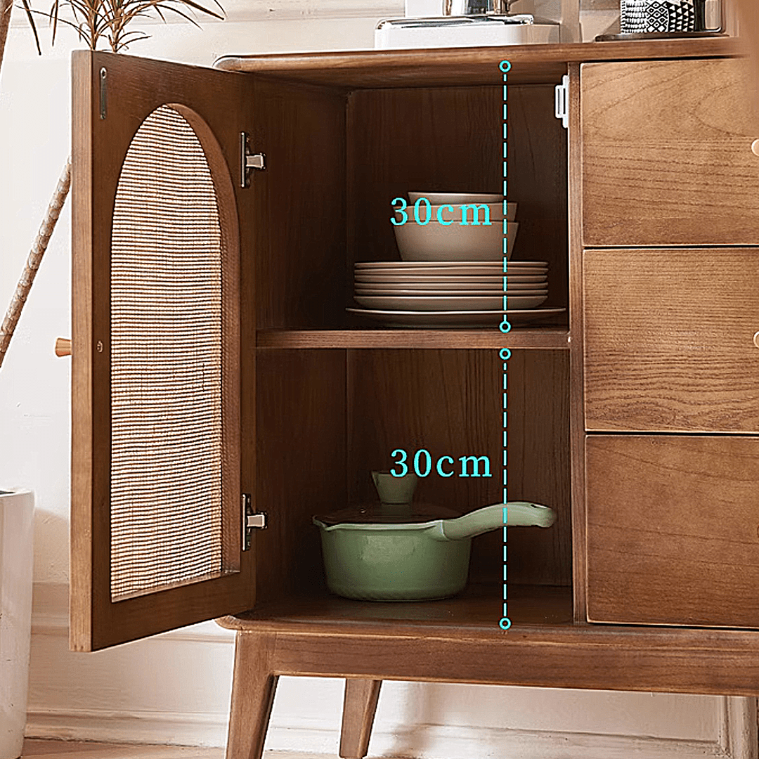Luxander Vintage Sideboard, Walnut - Miola