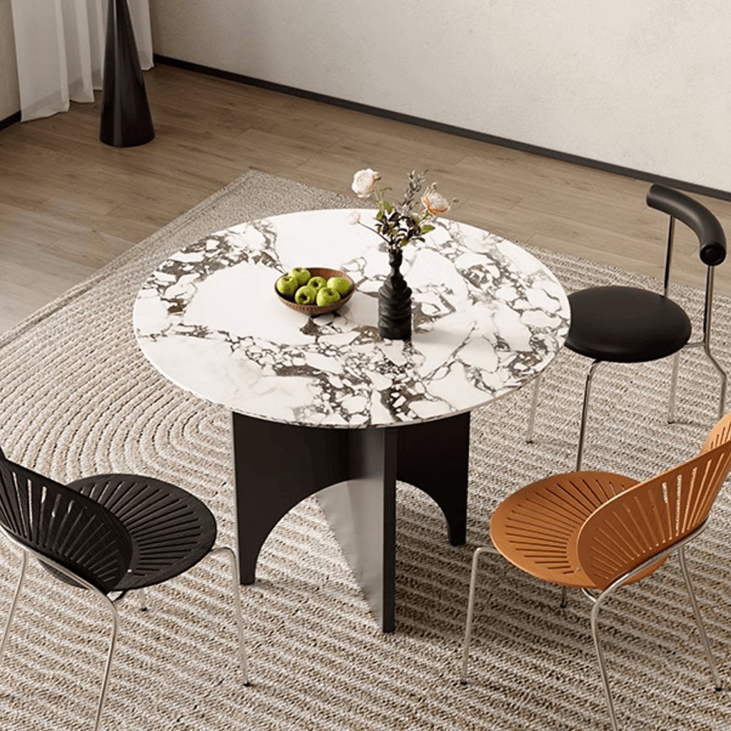 Oighrig Terrazzo Round Dining Table - Miola