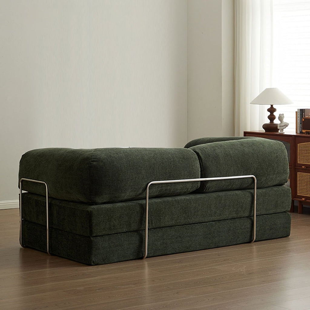 Yamada Foldable Lazy Sofa Bed, Corduroy - Miola