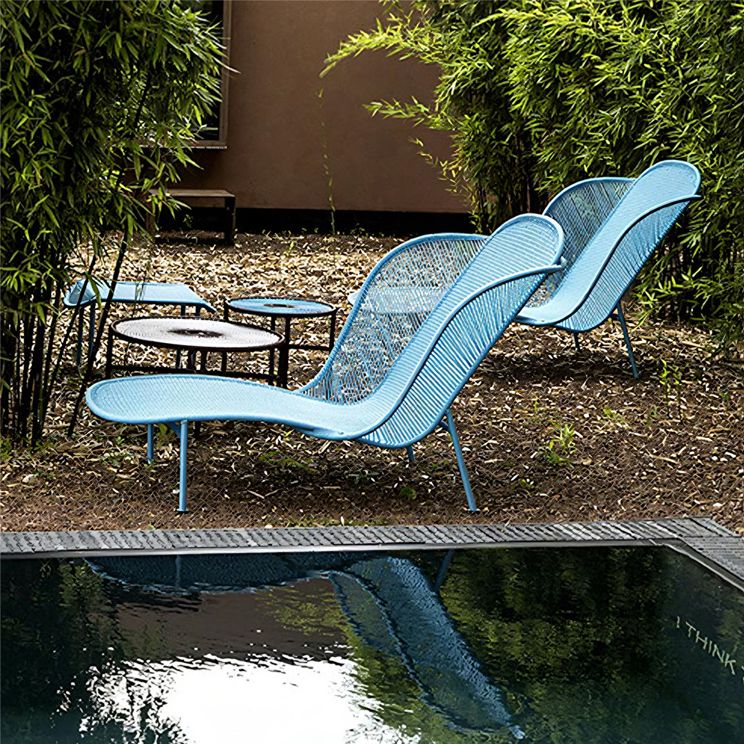 Kaczynski Metal Garden Chair, Outdoor Lounge Chair