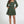 Load image into Gallery viewer, Little Floral Print Square Neck Mini Dress In Olive Green
