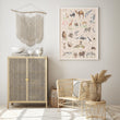 Load image into Gallery viewer, Animal Alphabet Children&#39;s Wall Print
