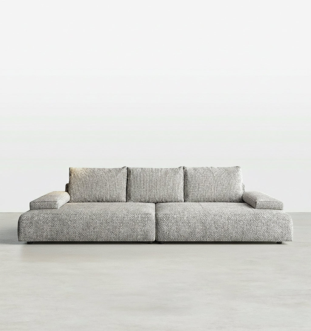 Hank L10 Four Seater Sofa, Linen - Miola