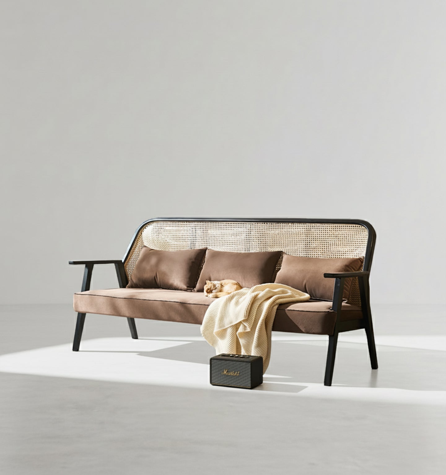 Morris Rattan Two Seater, Three Seater Sofa - Miola