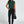 Load image into Gallery viewer, Frill Trim Sleeve Frill Neck Blouse Top In Dark Green

