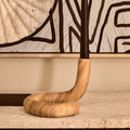 Arlo Natural Wood Candle Holder - Miola
