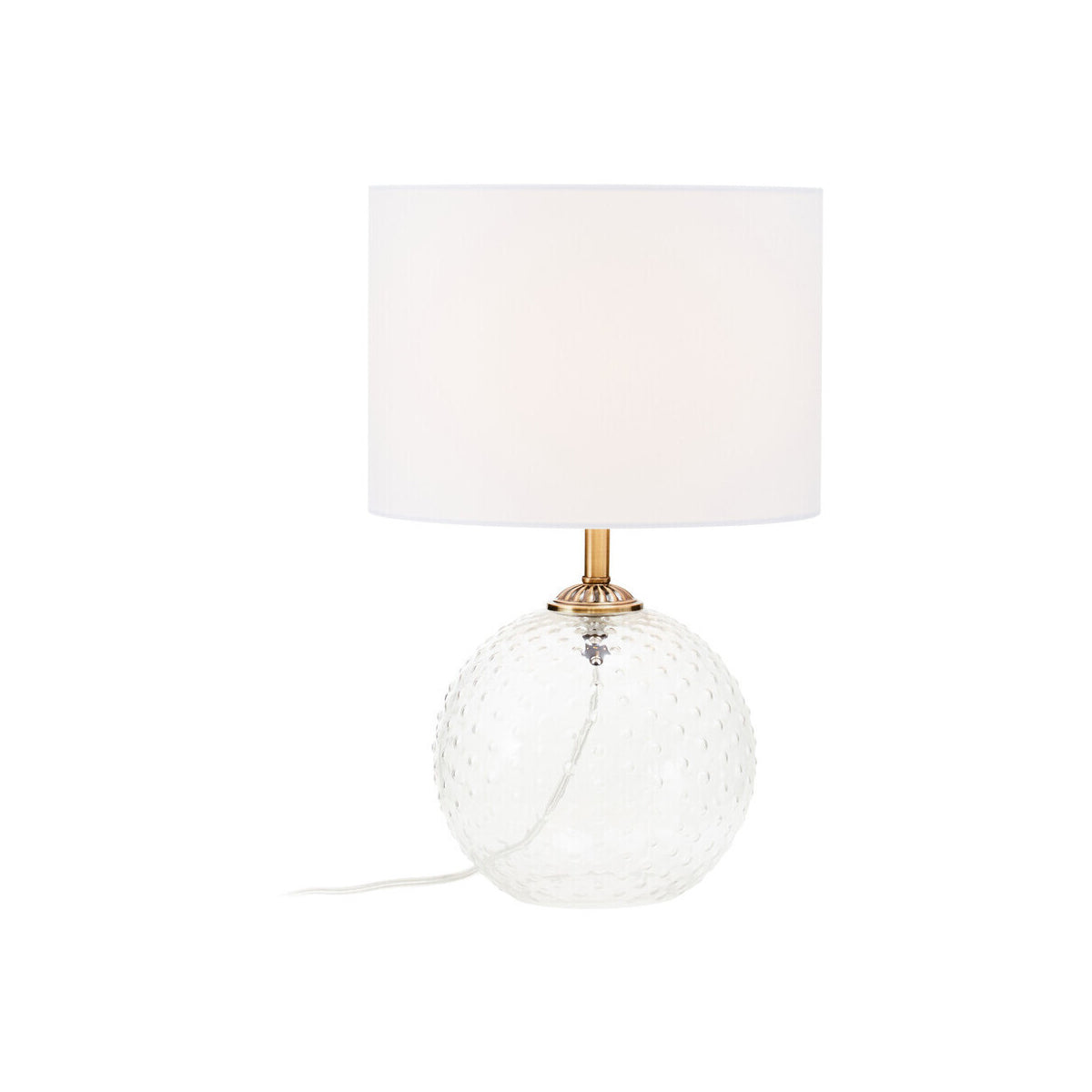 Noa Clear Glass Table Lamp
