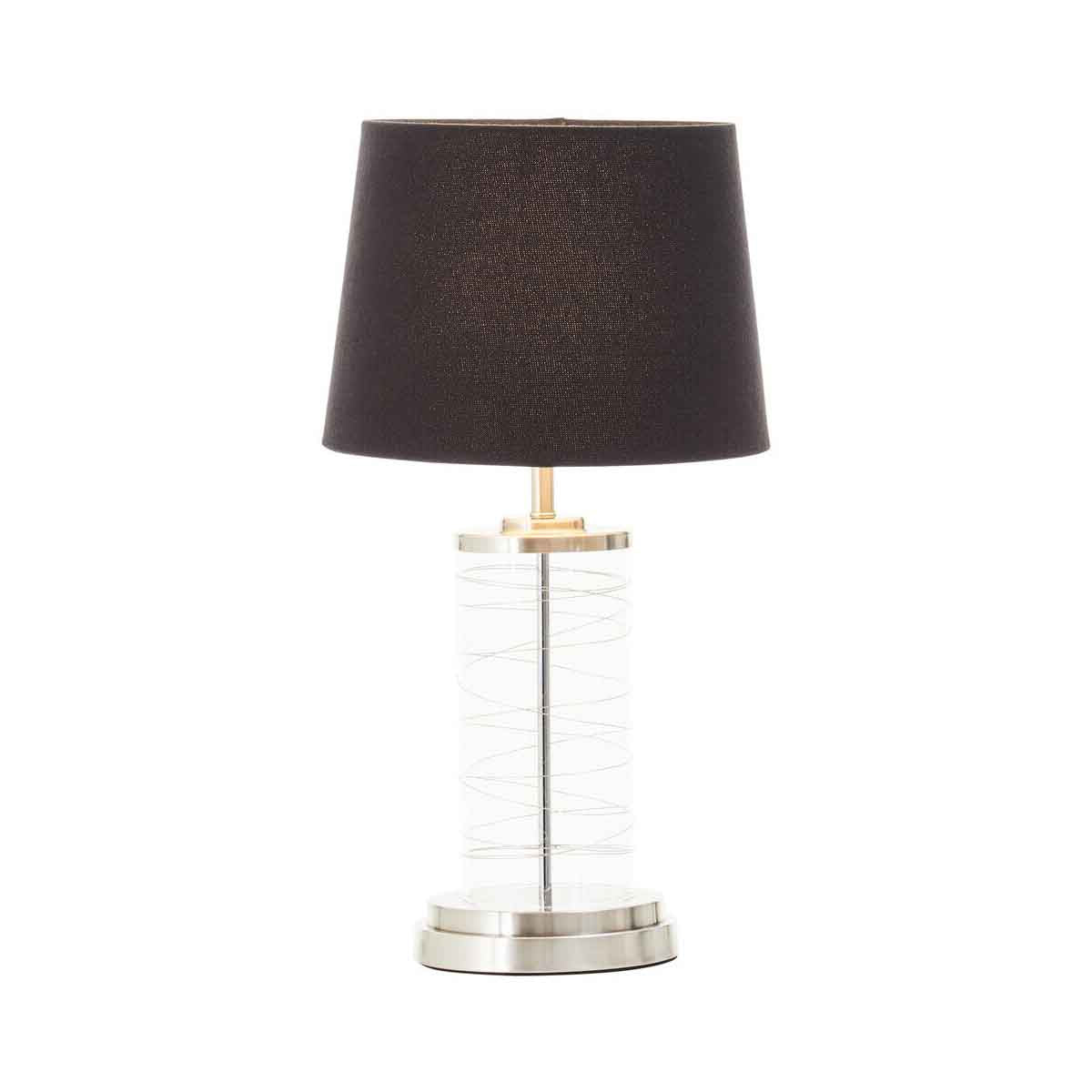 Zola Glass Cylinder Table Lamp
