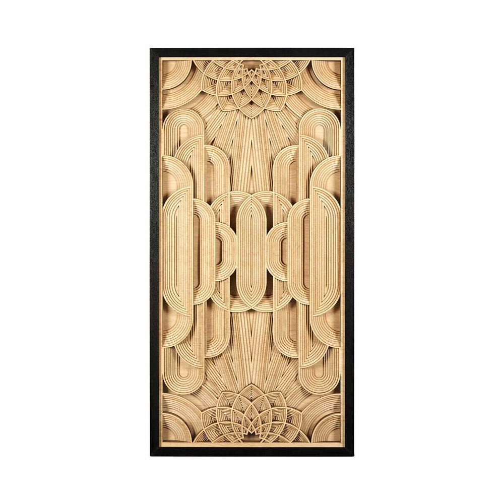 Art Deco Wood Carving
