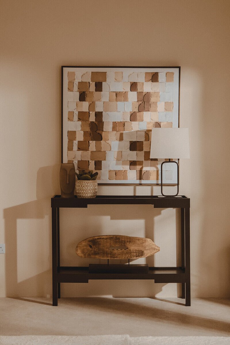 Astratto Textured Wall Art in Neutral Tones - Miola