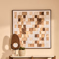 Astratto Textured Wall Art in Neutral Tones - Miola