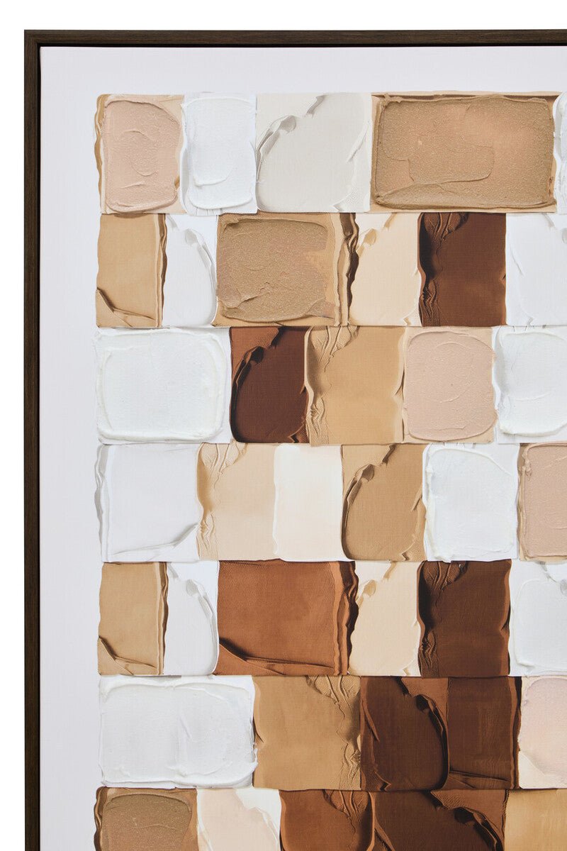 Astratto Textured Wall Art in Neutral Tones - Miola