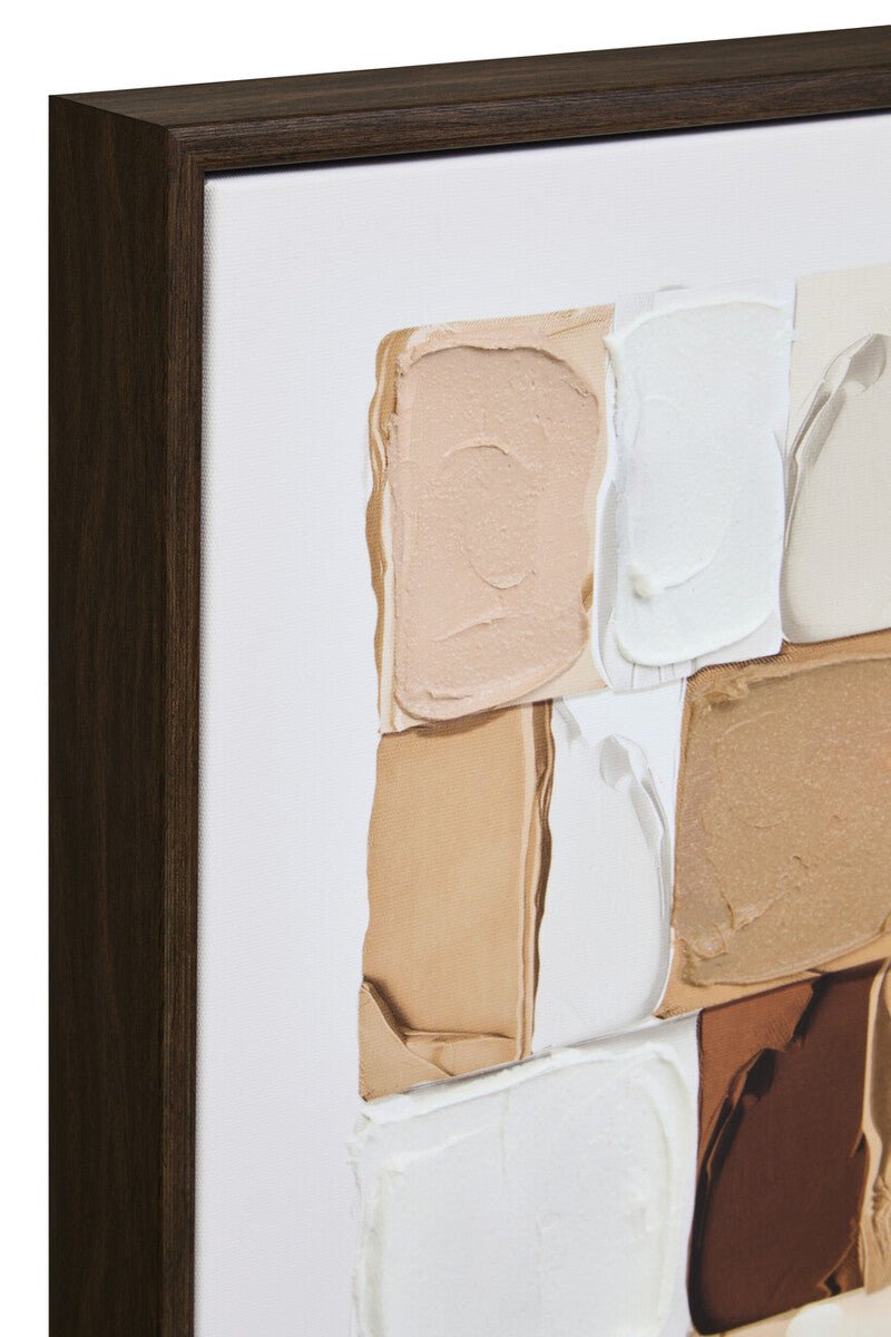 Astratto Textured Wall Art in Neutral Tones - Miola