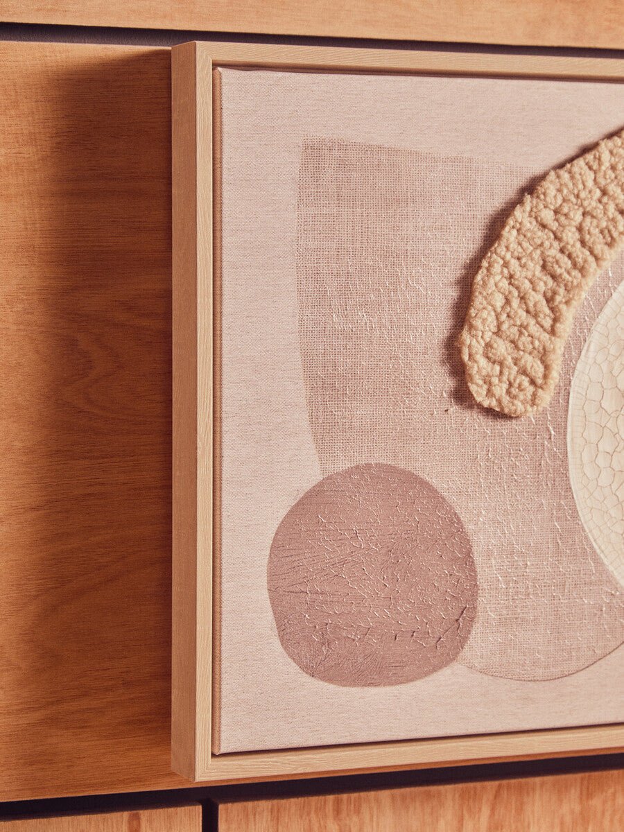 Astratto Set Of 2 Natural Textured Wall Art - Miola
