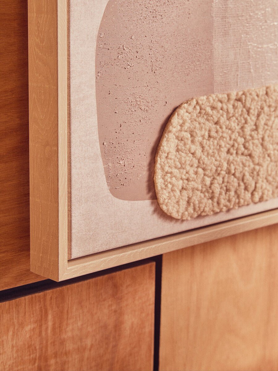 Astratto Set Of 2 Natural Textured Wall Art - Miola