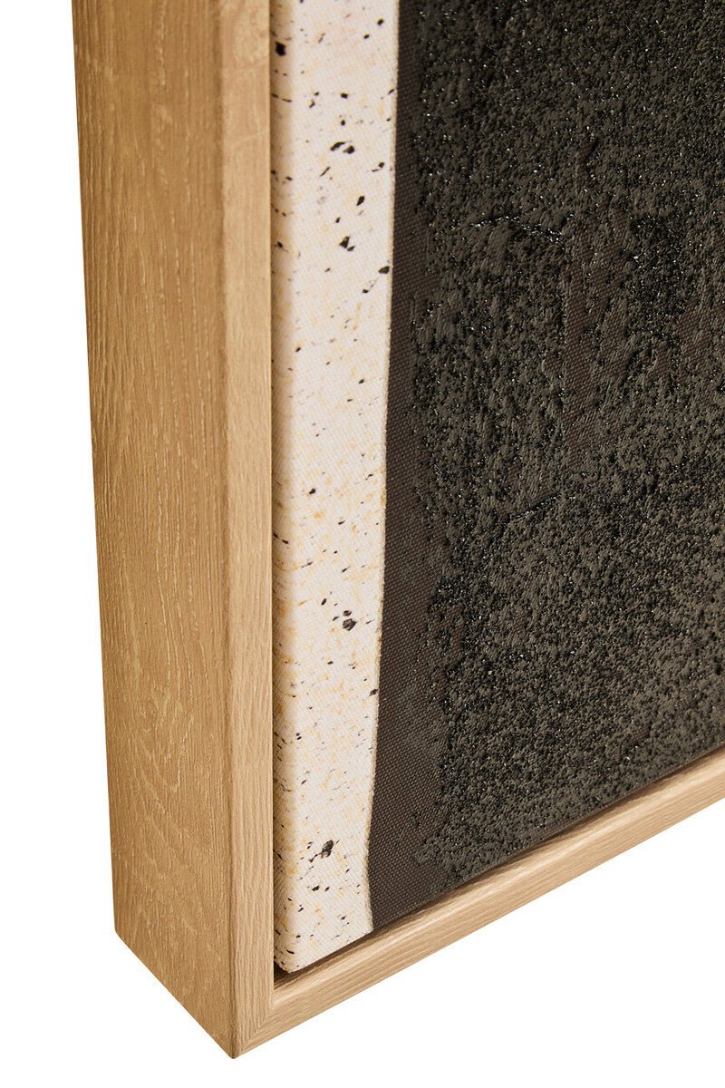 Astratto Black and Cream Wall Art - Miola