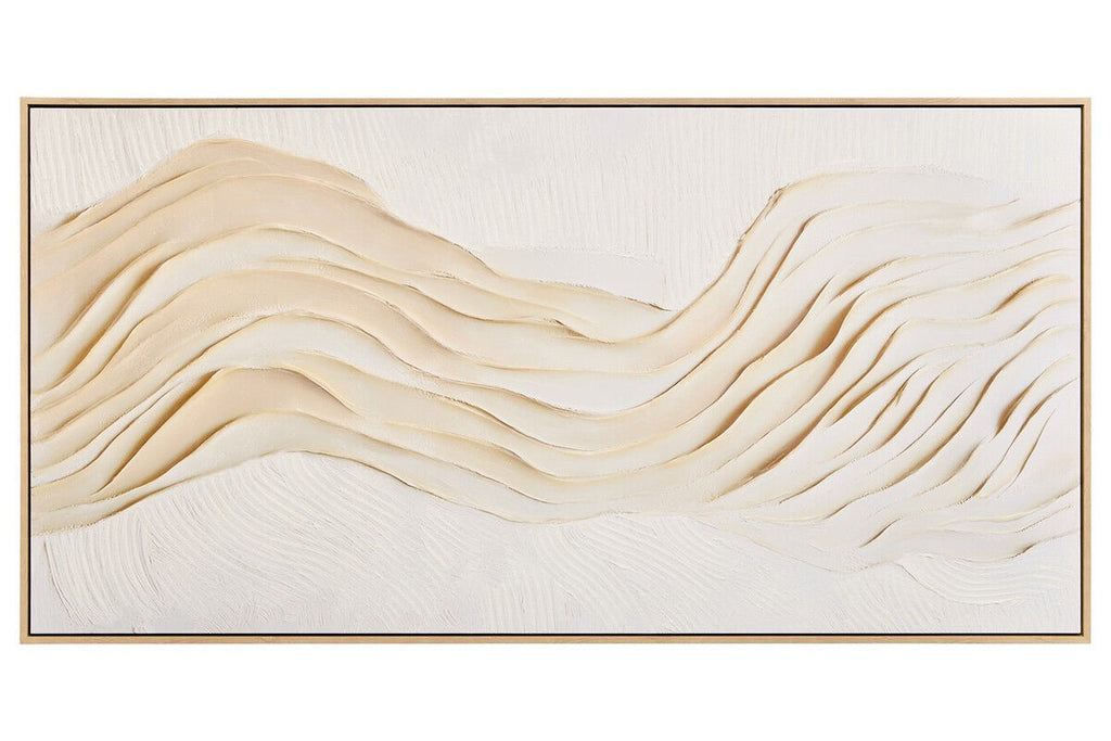 Astratto Cream Textured Wall Art - Miola