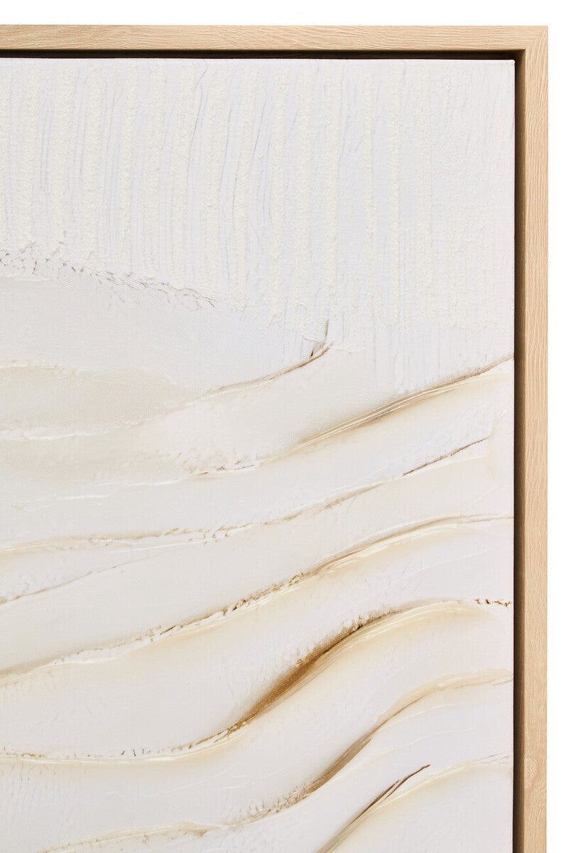 Astratto Cream Textured Wall Art - Miola