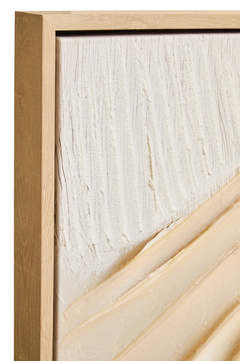 Astratto Cream Textured Wall Art - Miola