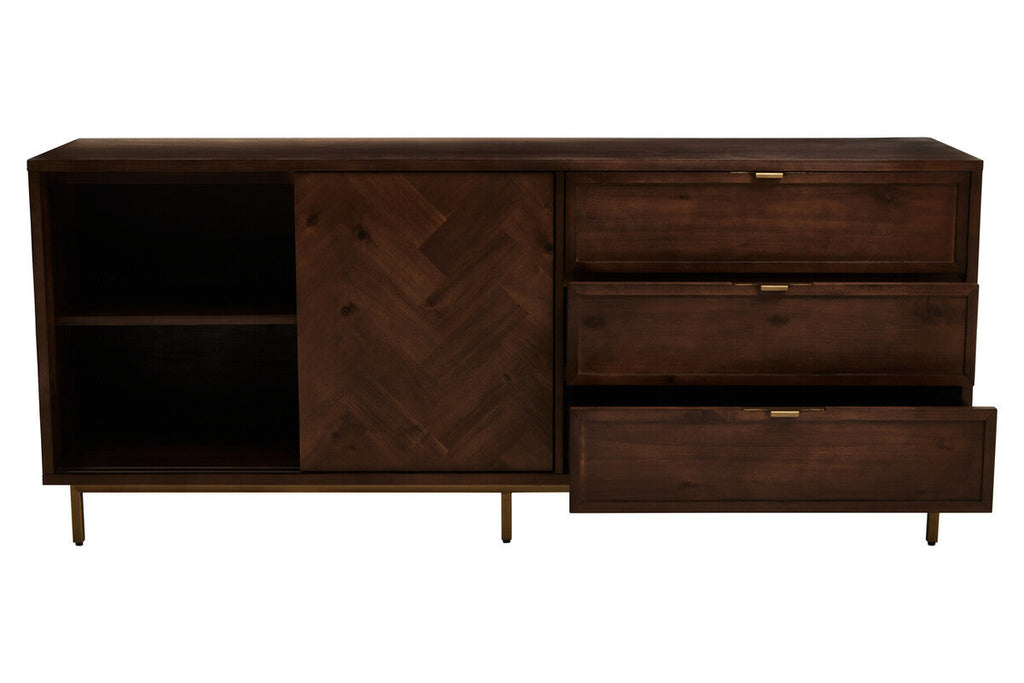 Brando Acacia wood Effect Sideboard