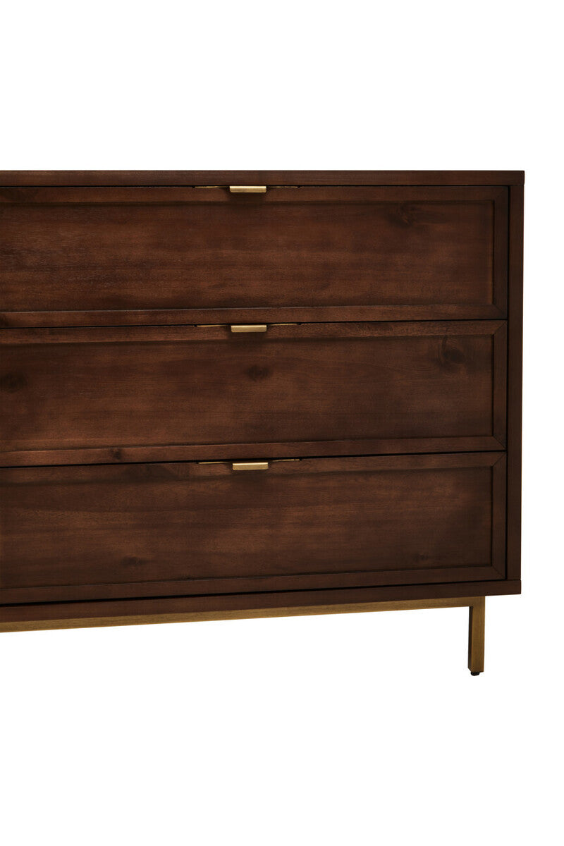 Brando Acacia wood Effect Sideboard