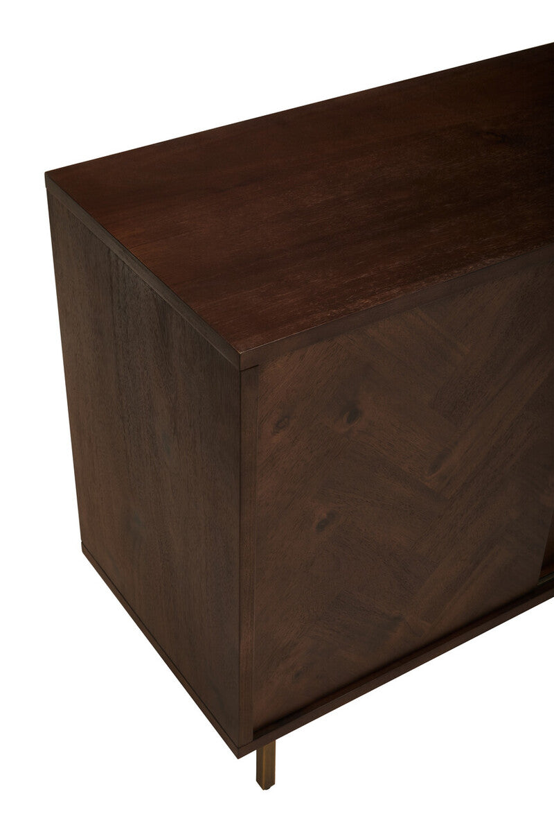 Brando Acacia wood Effect Sideboard