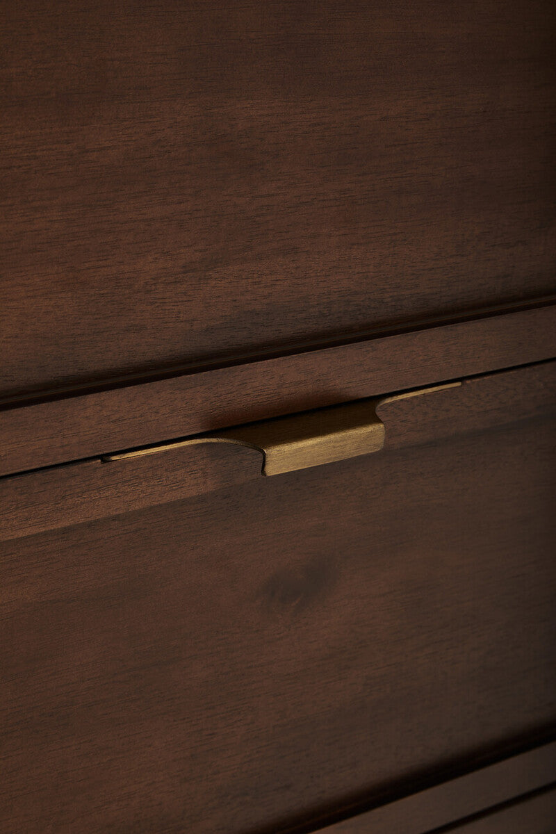 Brando Acacia wood Effect Sideboard