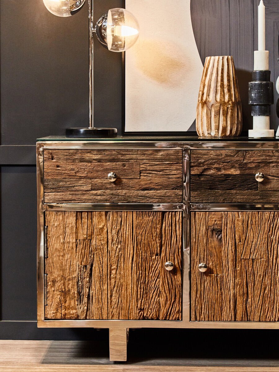 Kerala Natural Wood Sideboard - Miola