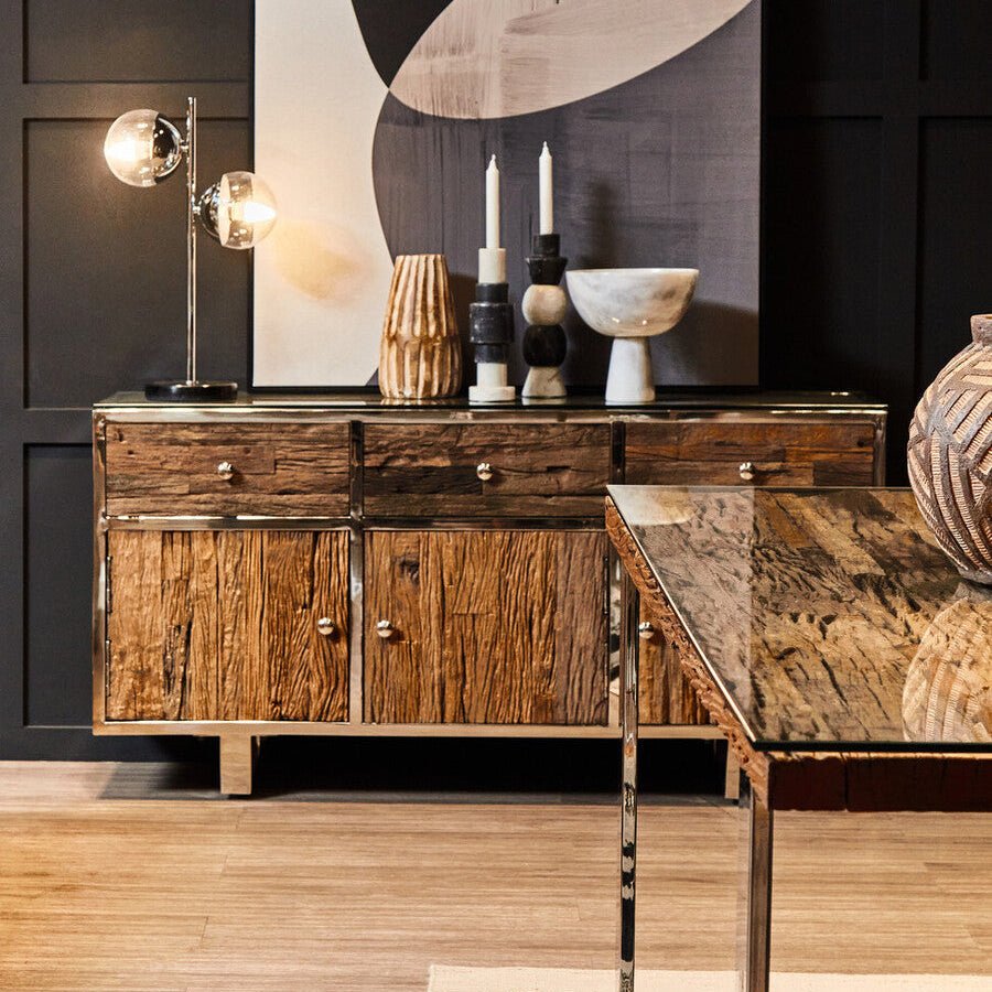 Kerala Natural Wood Sideboard - Miola