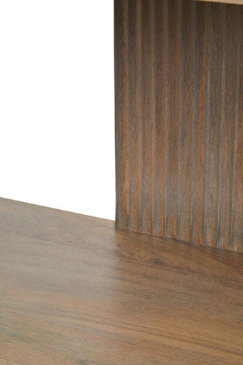 Torello Five Tier Grey Mango Wood Shelf Unit - Miola