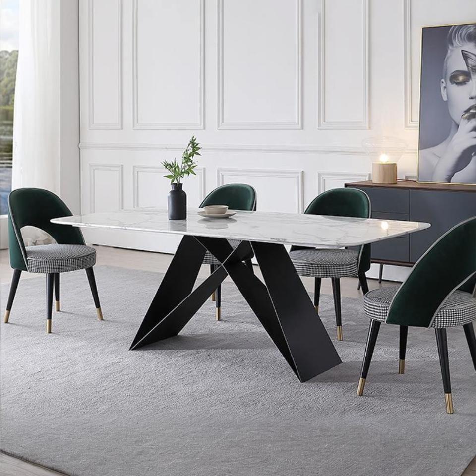 Amsterdam Dining Table, Sintered Stone - Miola