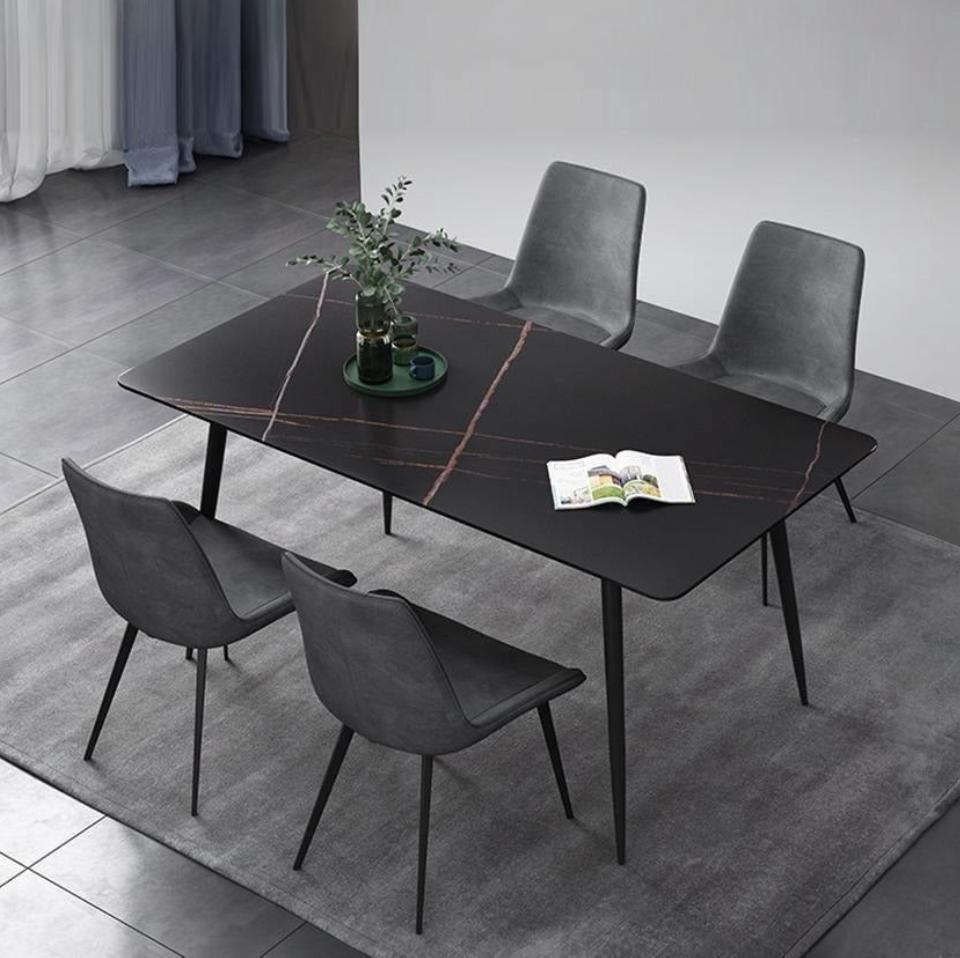 Samirah Dining Table, Sintered Stone - Miola
