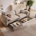 Moore Two Seater, Three Seater Sofa Bed With Storage - Miola