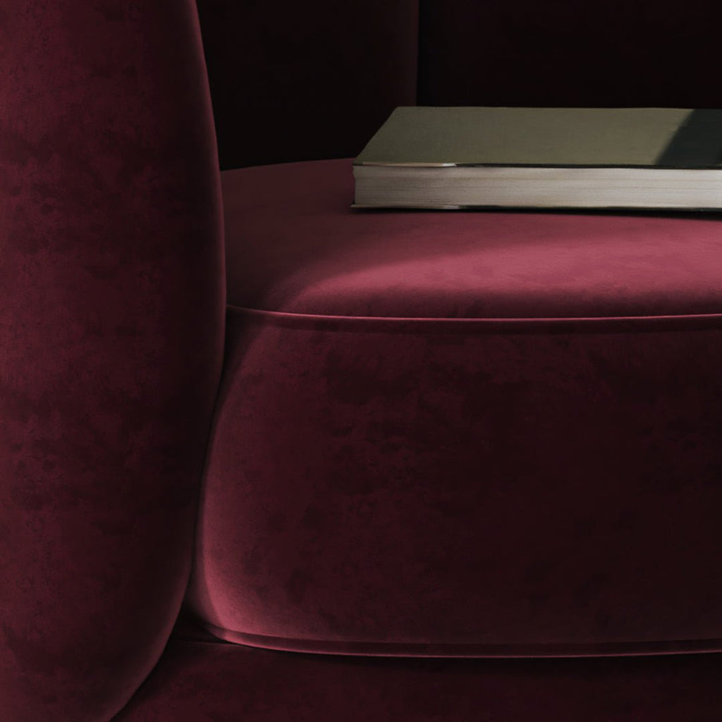 Carver Accent Lounge Chair, Purple - Miola