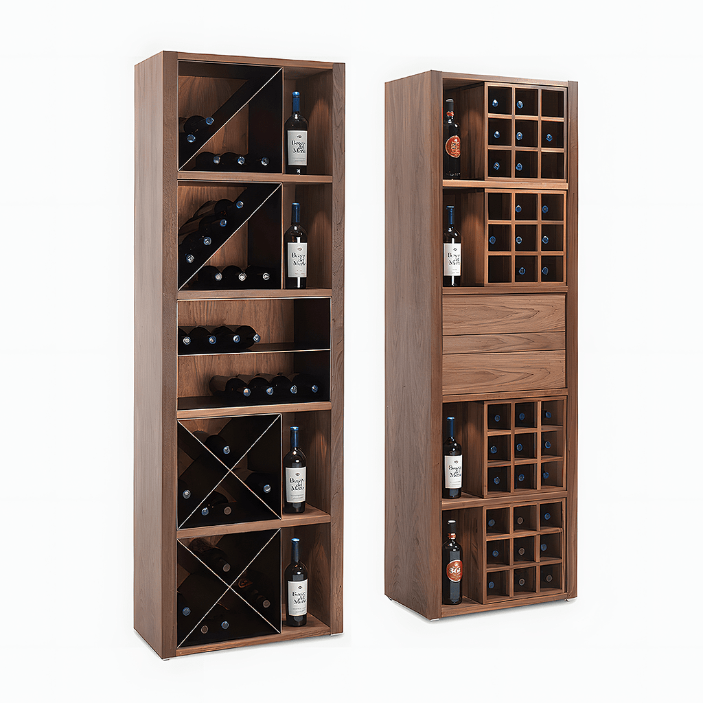 Grace Wine Cabinet, Solid Wood - Miola