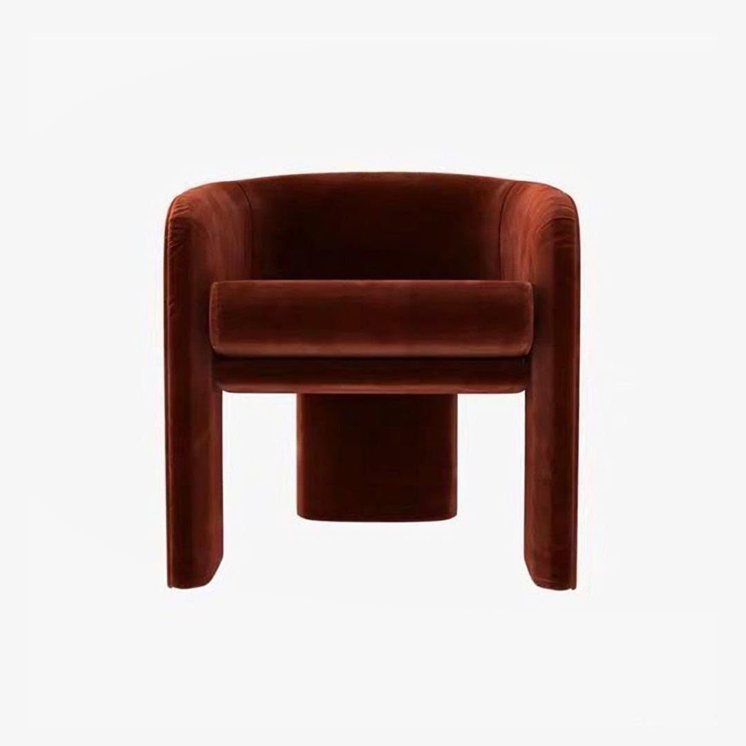 Milo Baughman Armchair, Velvet - Miola