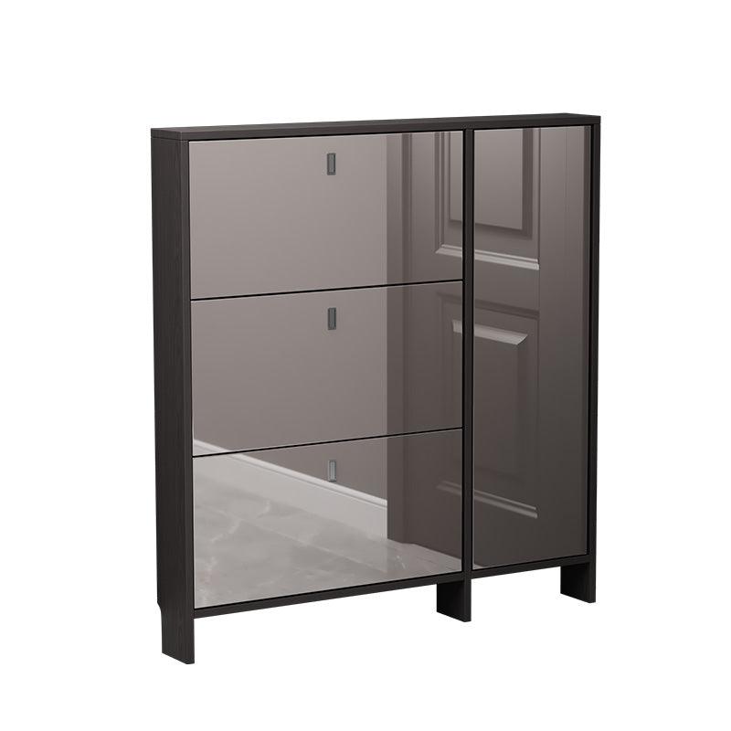 Knauss Mirrored Shoe Storage, Halllway - Miola